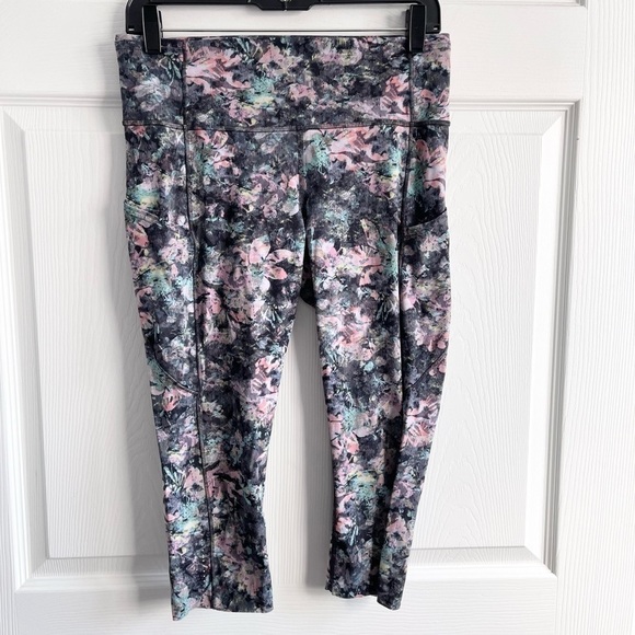 Lululemon Fast & Free Crop Dappled Daze Multi - Picture 3 of 6